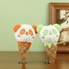 Adorable Panda Plush Toy Ice Cream Pendant Cute Children's Event Gift 15cm
