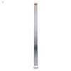 12 Inch Polished Steel Steering Shaft 3/4 Inch DD Double D Street Rod U-Joint Link 12 Inch Steering Rod Shaft