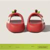 Original Small Apple Slippers Original Couple Summer Home Cute Thick Bottom Dormitory Sandals External Wear