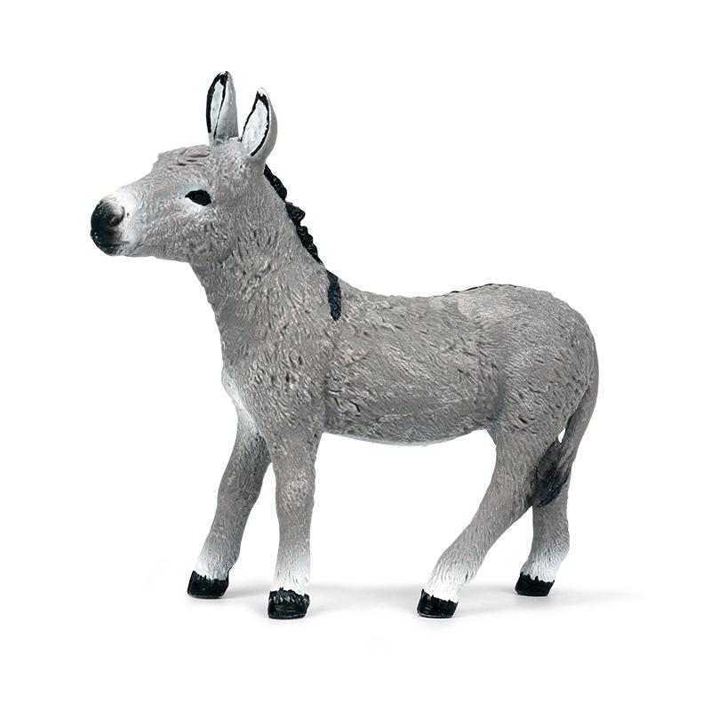Children's Toy Donkey - Animal World Farm Simulation Model