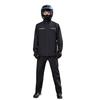 Motorrad-Regenanzug für den ganzen Körper, wasserdichtes 3-teiliges Set für Fahrer mit Hose und Überschuhen, Unisex-Fahrbekleidung für Erwachsene