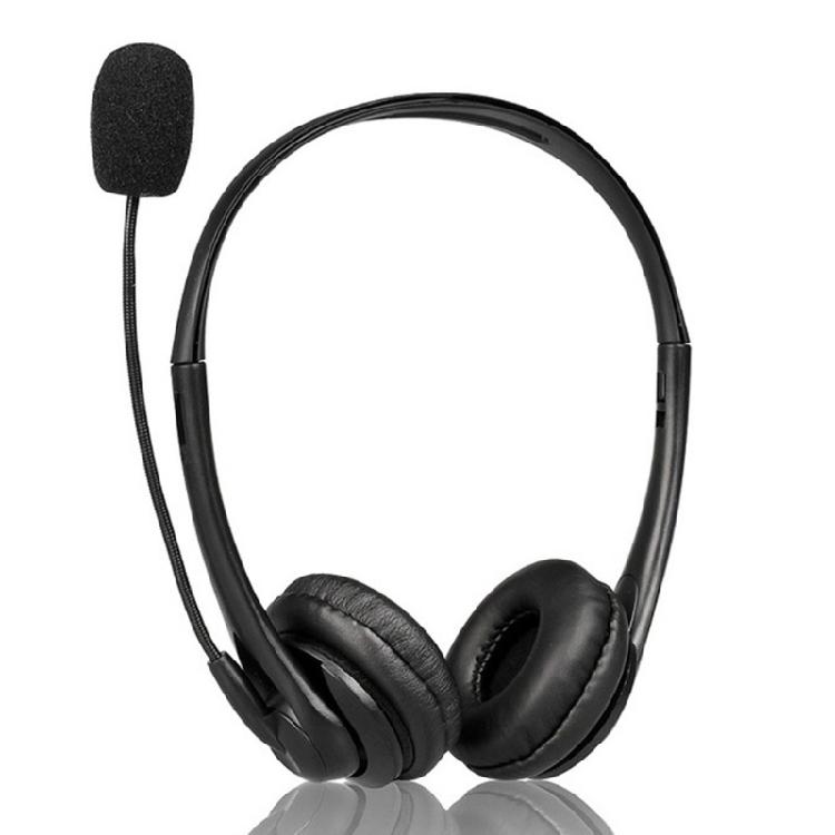Computer Headsets With Clear Auditory USB Type C Adapter 3.5mm Connection Comfortable Ear Cushions Office Use