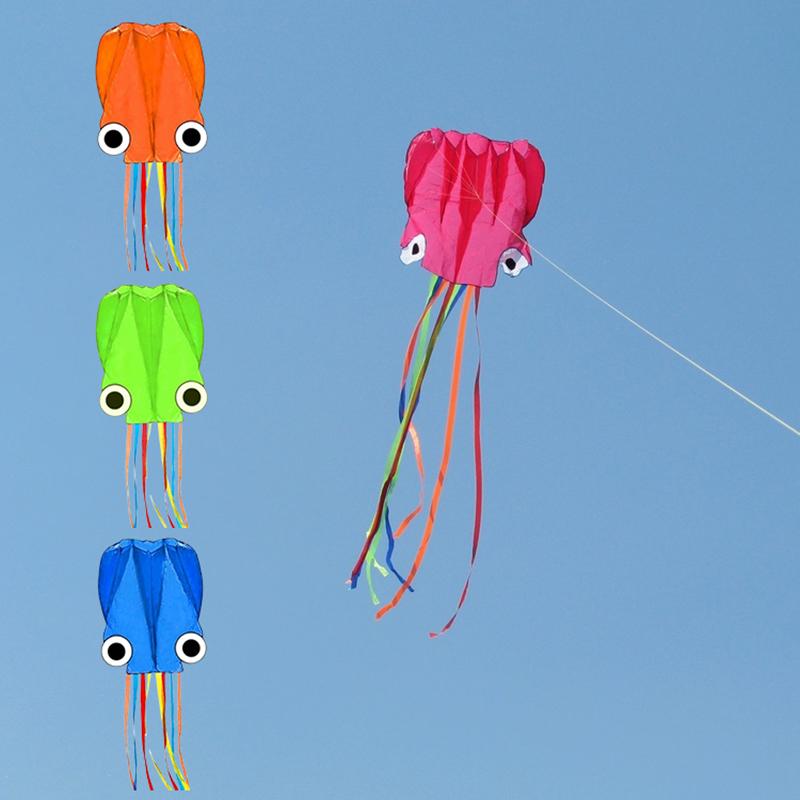 1 Conjunto Pipa Polvo Estereoscópica 3D Brinquedos de Pipa Para Crianças Nylon Ripstop Pipa Peixe Pipa Inflável Koi Pipa Macia ao Ar Livre