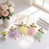 4Pcs Skirted Angel Girl Figure Pendant Hanging Ornaments for Wedding Baby Showers Birthday Parties Kid Rooms Decoration