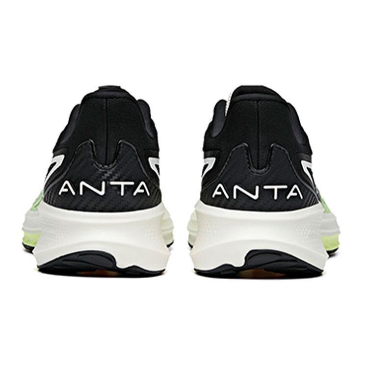 Anta Running Shoes 1st Generation Comfortable Shock Absorption Non-Slip Wear-Resistant Breathable Low-Top Men sneaker White Black Green 112125585-9