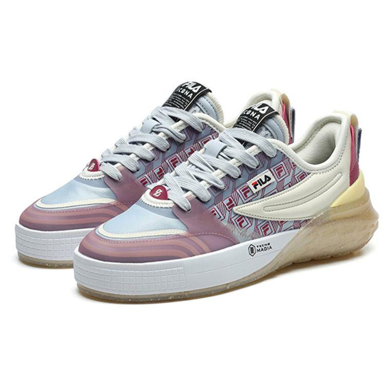 FILA Mixa Trendy Casual Low-Top Sneakers Women sneakers Gray Purple F12W223101FGM