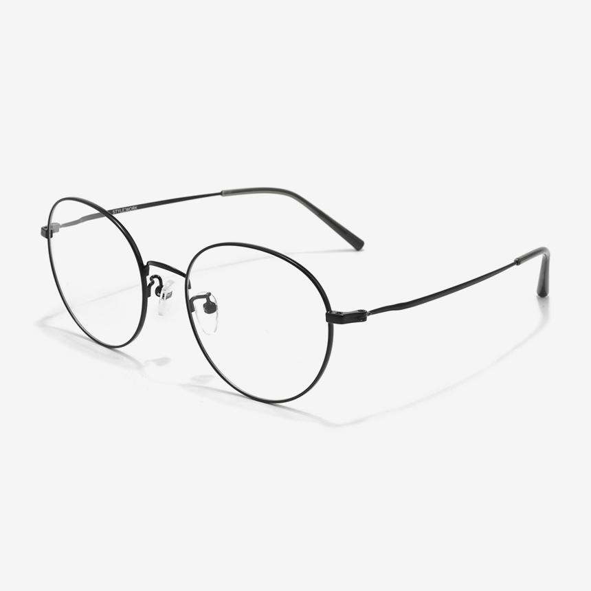Seutailwokeu Matte Black Metal Style11 M Mbk 53Mm Stylework Eyeglass Frames