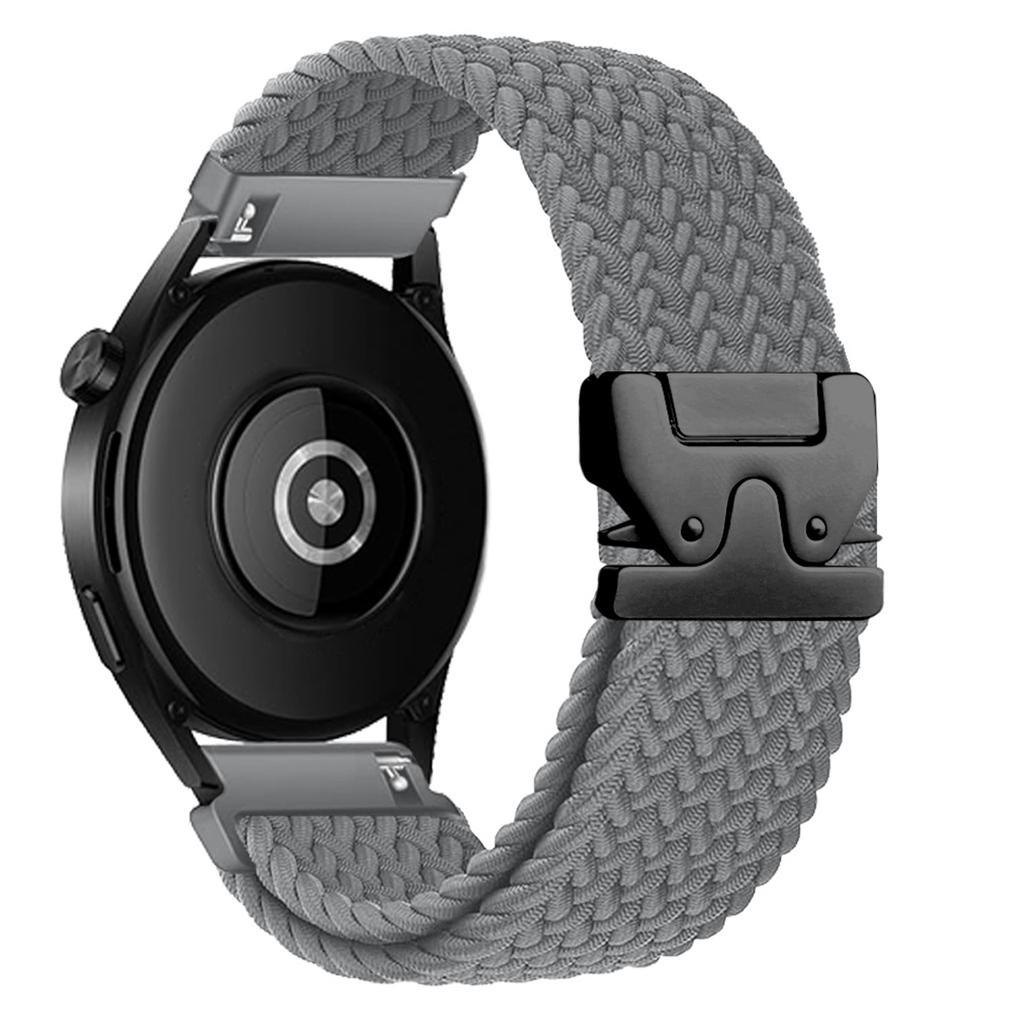 Braided Solo Loop Band For Galaxy Watch 7/FE/6/5/pro/4/Classic Bracelet Correa Huawei Watch GT 2 3 Pro 4 20mm 22mm Watch Straps