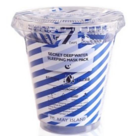 [MAY ISLAND] 7 Days Secret Deep Water Sleeping Mask Pack (5g*12ea) 1 Pack 7 Days Secret Deep Water Sleeping Mask Pack   1