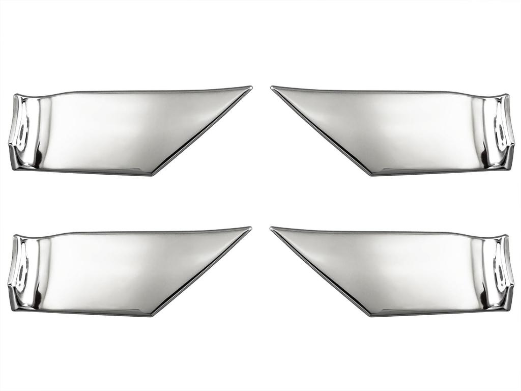 BRIGHTZ Finish Stainless Steel Inner Door Handle Covers for Toyota Camry Ultra-Mirror (4-Piece Set) AXVH70/AXVH75 (XVH70/XVH75) [INS-DHC-331]