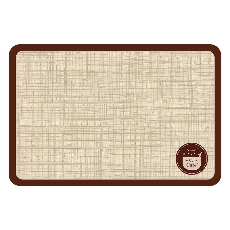 Macchina del Caffè in Fango Diatomaceo, Tappetino Aspirante, Tappetino da Tavolo, Piatti da Cucina, Bar, Tappetino Drenante, Tappetino per Tazza d'Acqua, Tappetino per Piano di Lavaggio Mani