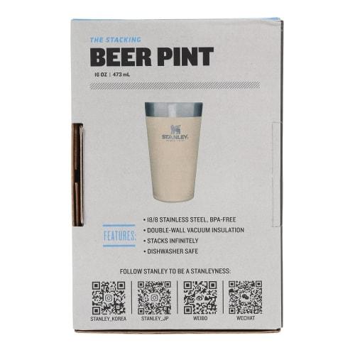 Stanley Stackable Vacuum Tumbler, 0.47L Pint, Insulated, Yellow (Yellow/FF), 10-02282-320