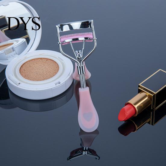 Eyelash Curling Tool Women Curler with Rubber Handle Natural Long Lasting Professional Device Lashes Tools Volumizing Precise Control Eye Lash Clamp