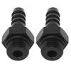 1Pair Hose Barb Fitting Connector AN6‑5 16 Inch Aluminum Hose Barb Fittings Adapter for Pipe Connections Delivery System
