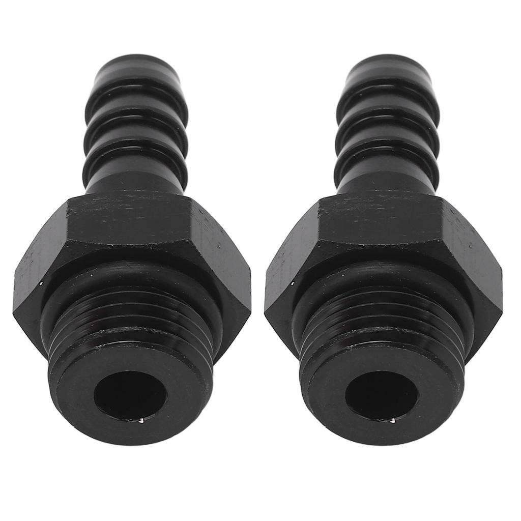 1Pair Hose Barb Fitting Connector AN6‑5 16 Inch Aluminum Hose Barb Fittings Adapter for Pipe Connections Delivery System