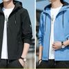 Veste pour hommes printemps et automne Version coréenne veste de travail ample décontractée veste à capuche pour hommes vêtements de mode pour hommes