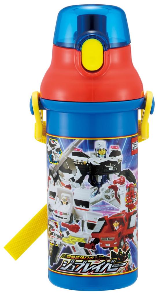 Skater Direct Drinking Water Dishwasher Made In Job Children's Bottle, Plastic, 480ml, One-Push Opening, Safe, Japan, Labor, Boys, PSB5SAN-A