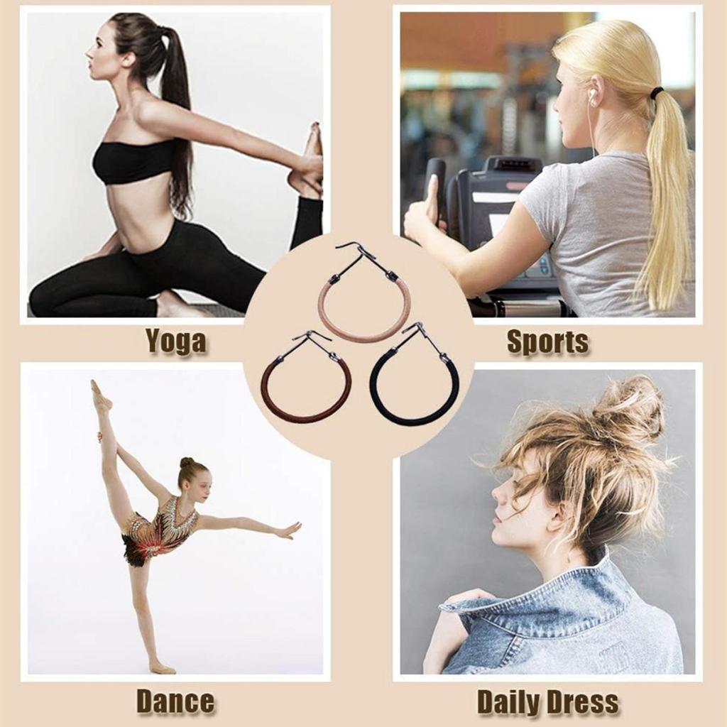 1 Sada Gumičky do culíku Elastické Háčky Gumičky do vlasů pro ženy Gumičky Háčky Vlasové doplňky Gumičky do vlasů Stylingové nástroje Držák Bungee gumičky