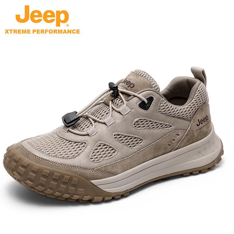 JEEP Men s Outdoor Breathable Anti-Slip Hiking Shoes 44