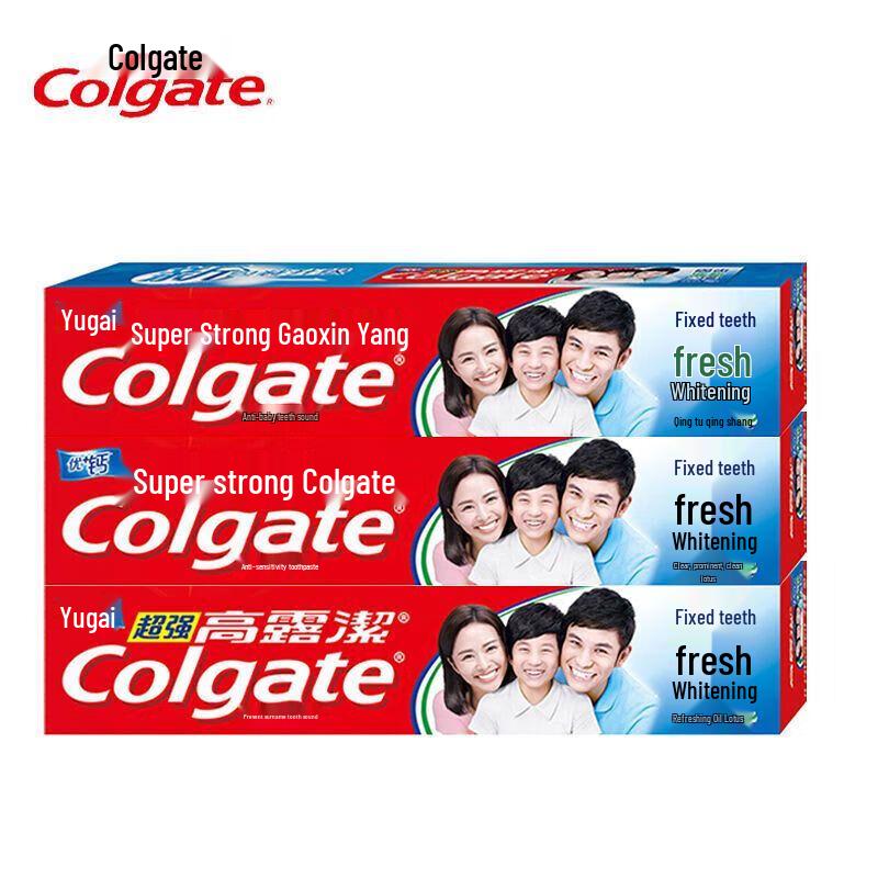Colgate Super Calcium Gum Protection Toothpaste (3x140g)