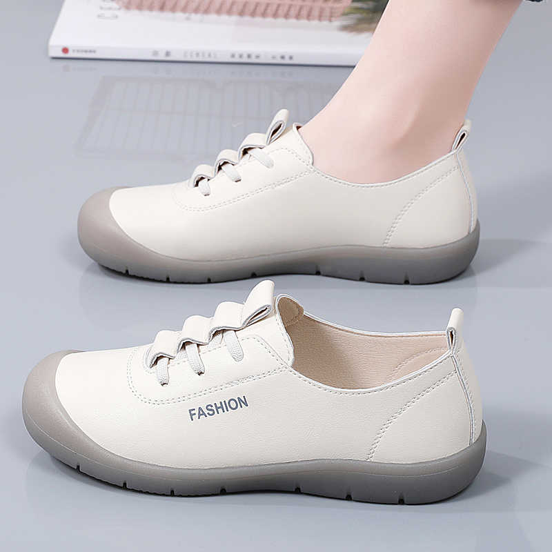 Synthetic Leather Autumn Sneakers Shoes For Women Casual Yellow Shoes For Women Breathable Women's Tennis Sport Unusual