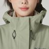Columbia Hiking Three-In-One Hooded Long Sleeve Jacket Women jackets Green XR4388-348
