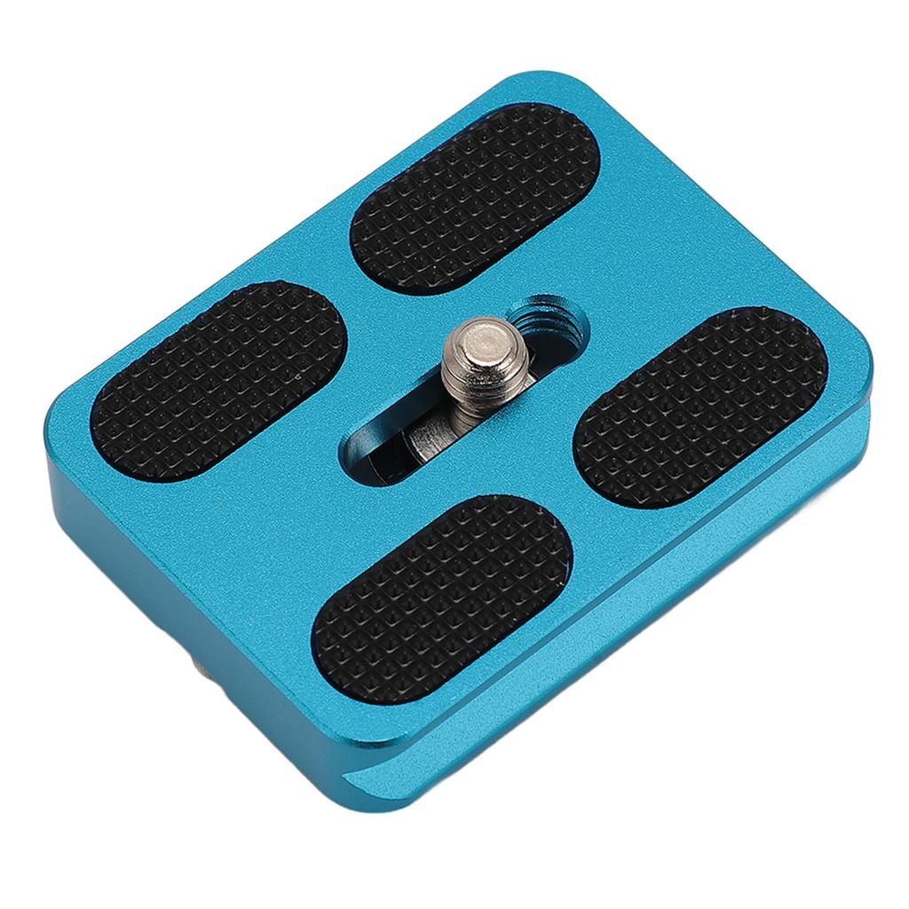 Płytka szybkiego zwalniania kamery dla Arca Gwint 1/4 cala Metalowa Antypoślizgowa Gumowa Podkładka Uniwersalna Płytka QR