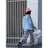 2025 Autumn New Suit Women's High-end Autumn and Winter Sweater Contrasting Color Splicing Trousers Two-piece Set