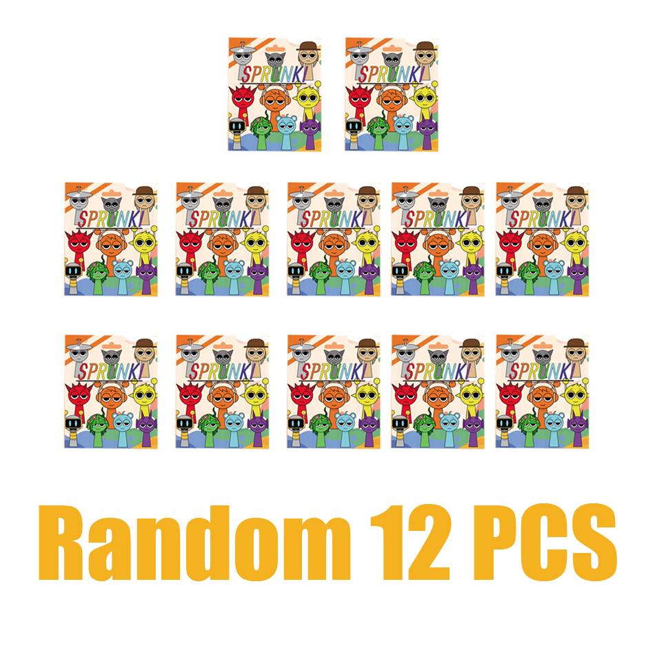 Funny Sprunki Character Models Box PVC Sprunki Game Action & Toy Dolls Character Set Kids Birthday Christmas Gifts