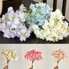 4pcs/bundle Fake Flower Elegant Silk Flower Home Vase Decor Simulated Jasmine Flower Home Hotel Shopping Mall Decoration 40cm