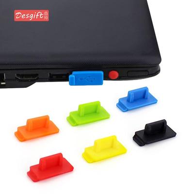 Universal Silicone USB Port Dust Plugs - Rubber Covers for Standard Interface and Charging Ports