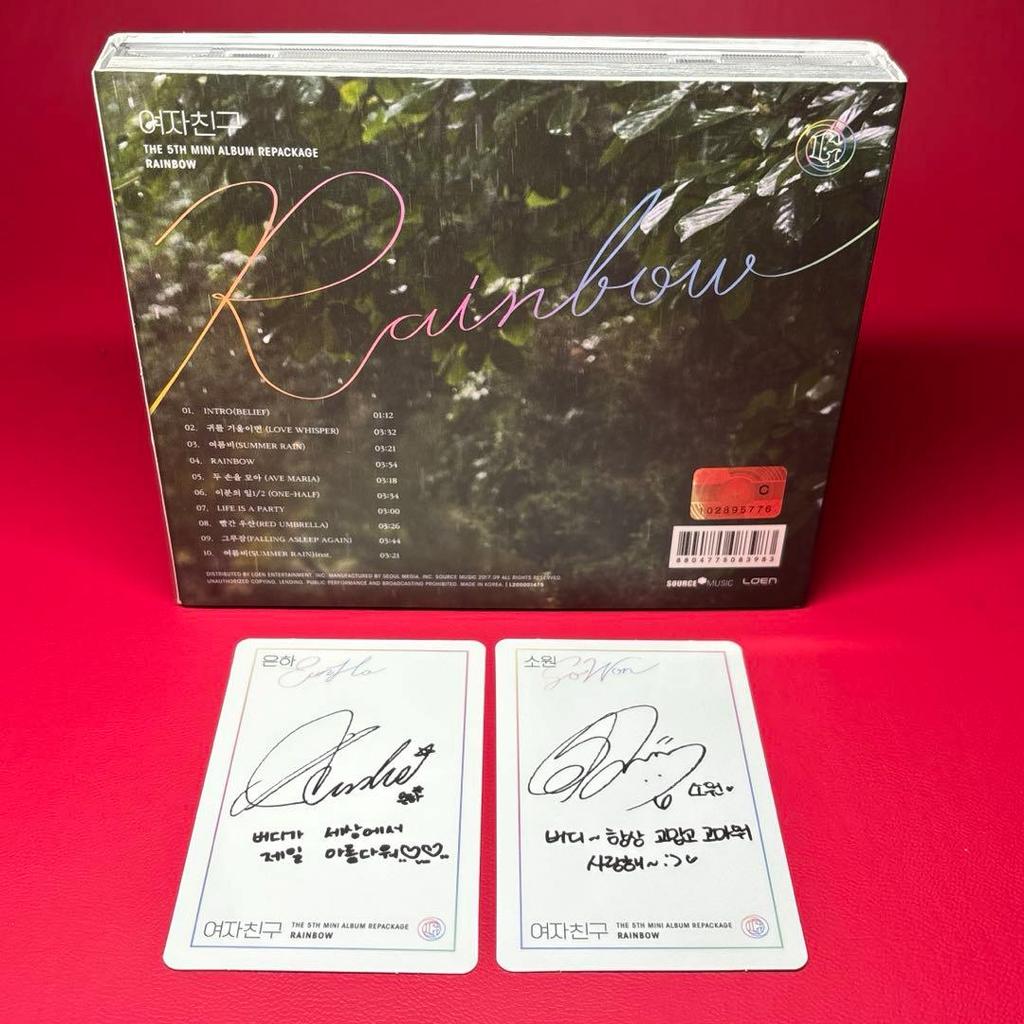[USED] GFRIEND Rainbow Repackage (with trading card)