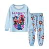Children's Fashion Suit Skirt Round Neck Long Sleeve Top Pants