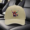 Multicolor Highland Cow Baseball Cap  Adjustable Black Duckbill Hat  Unisex Outdoor Sports Fashion Cap