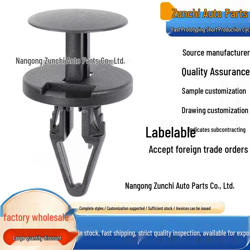 Through-hole Expansion Clip for Buick, Ford, Chevrolet Bumper/Trunk 11589292