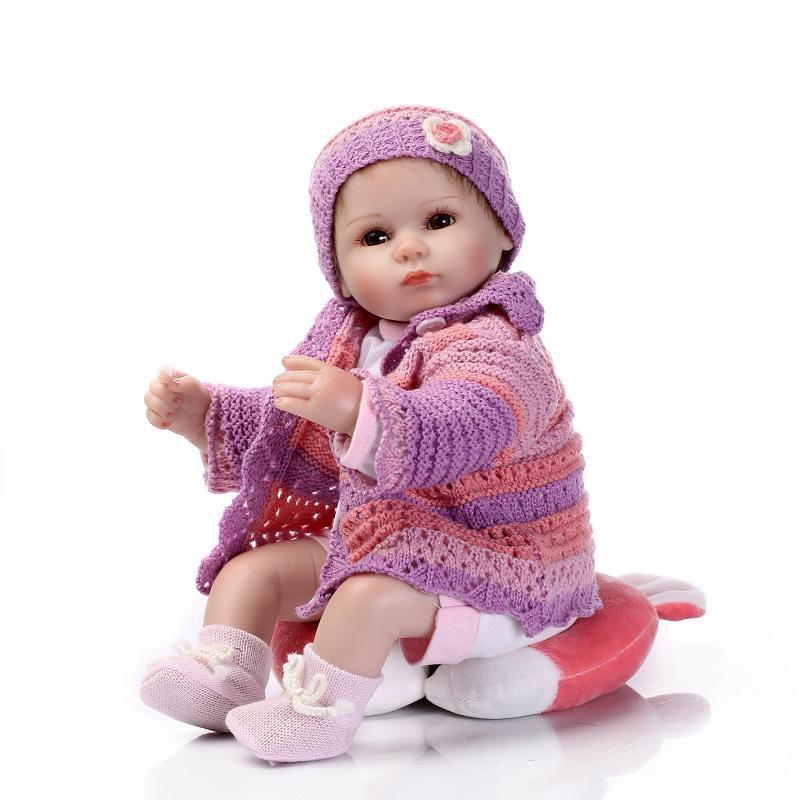 Lifelike Baby Doll Photography Prop for European & American Role-Playing
