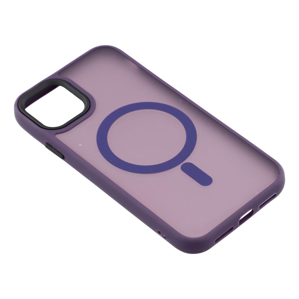 For iPhone 11 Case Compatible with MagSafe Skin-Touch PC+TPU Phone Cover
