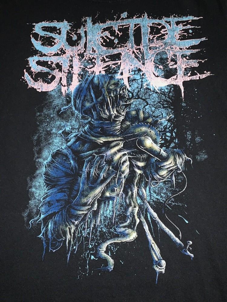 The Cleansing Suicide Silence Shirt Short Sleeve Black Unisex T-Shirt M