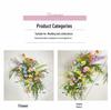 Monet Garden Mori Style Artificial Flower Row for Weddings and Displays
