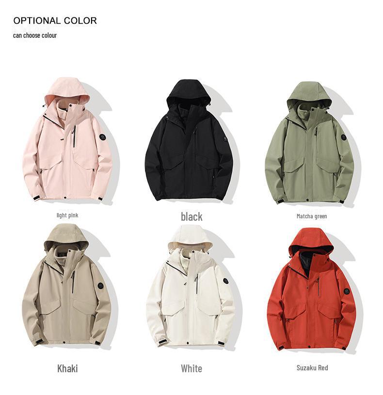 Dámská větruodolná teplá lyžařská bunda tři v jednom s fleecovou podšívkou a grafenem