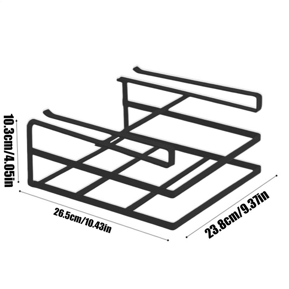 Cutting Board Organizer Pot Lid Storage Chopping Board Holder Metal Kitchen Accessories Under Cabinet Display Stand Space Saving