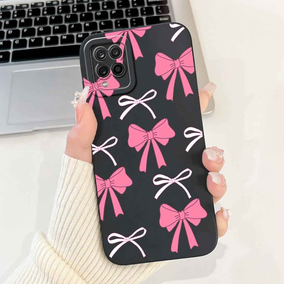 For Samsung Galaxy A12 Case Cute Cats Butterfly Soft Silicone Phone Cases For Samsung A12 A 12 GalaxyA12 ShockProof Back Cover
