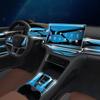 For -24 BYD Song Plus NAVIGATION STEERING WHEEL Central Control Car Film Interior Accessories TPU Transparent Protector Film