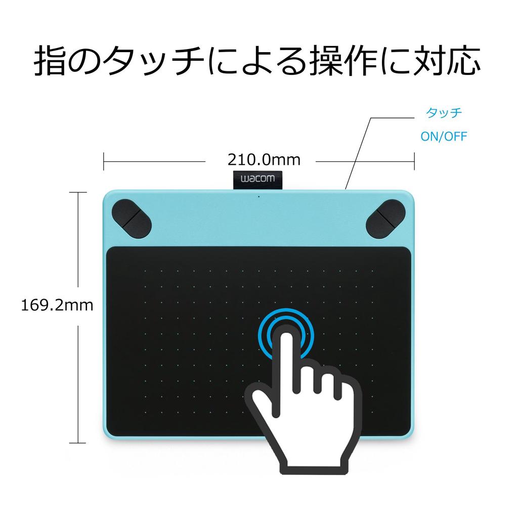 Wacom Intuos Comic [Old Model] Pen & Touch MangaIllustration Model, Small, Black, CTH-490K1