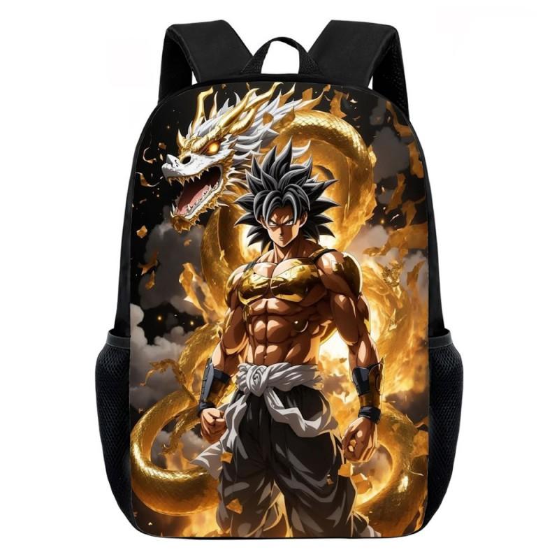 Dragon Ball Super Printed Kids School Backpack Elementary Students Lightweight Ergonomic Design