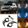 New DRL LED Daytime Running Light Fog Lamps Turn Signal For 14-22 Toyota 4Runner