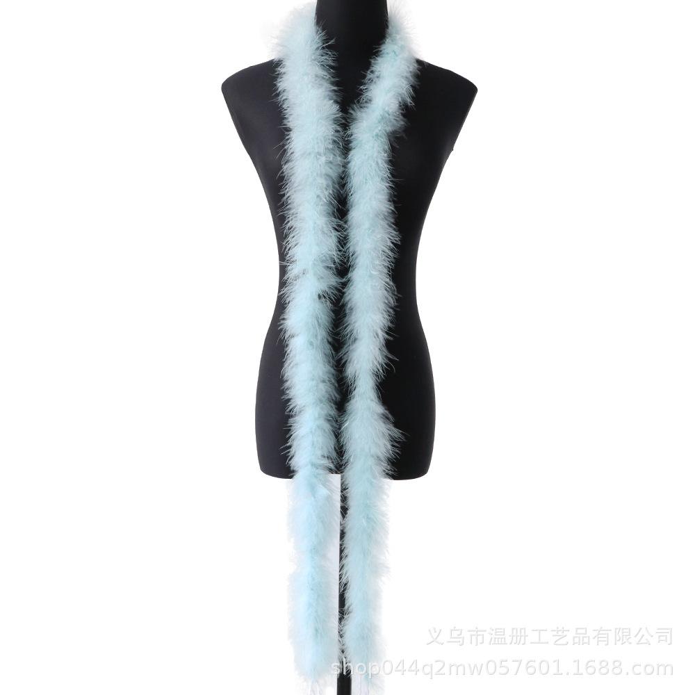 Feather 13G Full Fluff Strips Macaron Colored Turkey Fur Clothing Accessories Diy Fluff Strips