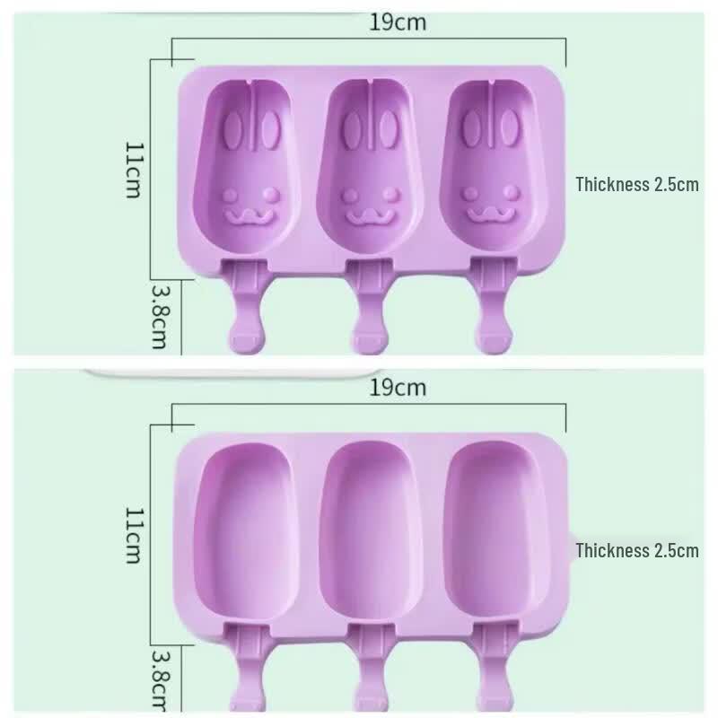 Food Grade Silicone Ice Cream Mold