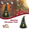 Electric Swing Dancing Christmas Hat Christmas Trees Carton Cute Toy