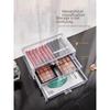 Acrylic Transparent Drawer-Style Cosmetic and Skincare Organizer